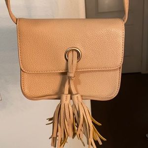 Tan Cross Body Handbag
